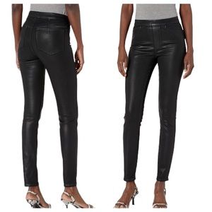 PAIGE Women's 29 Hoxton Transcend Coated High Rise Skinny Pull On Jean Leggings